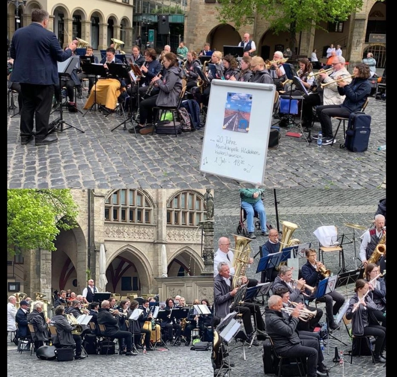 Bild vom Auftritt Marktplatz Hildesheim